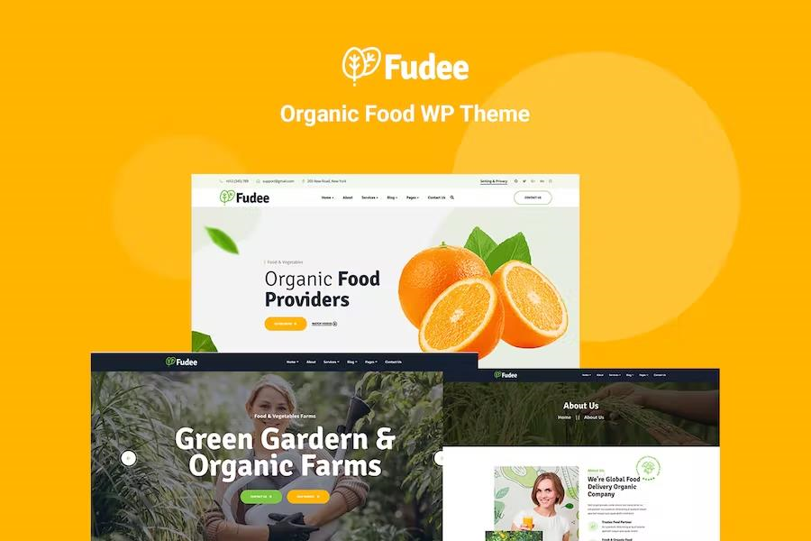 FUDEE – ORGANIC FOOD WORDPRESS THEME